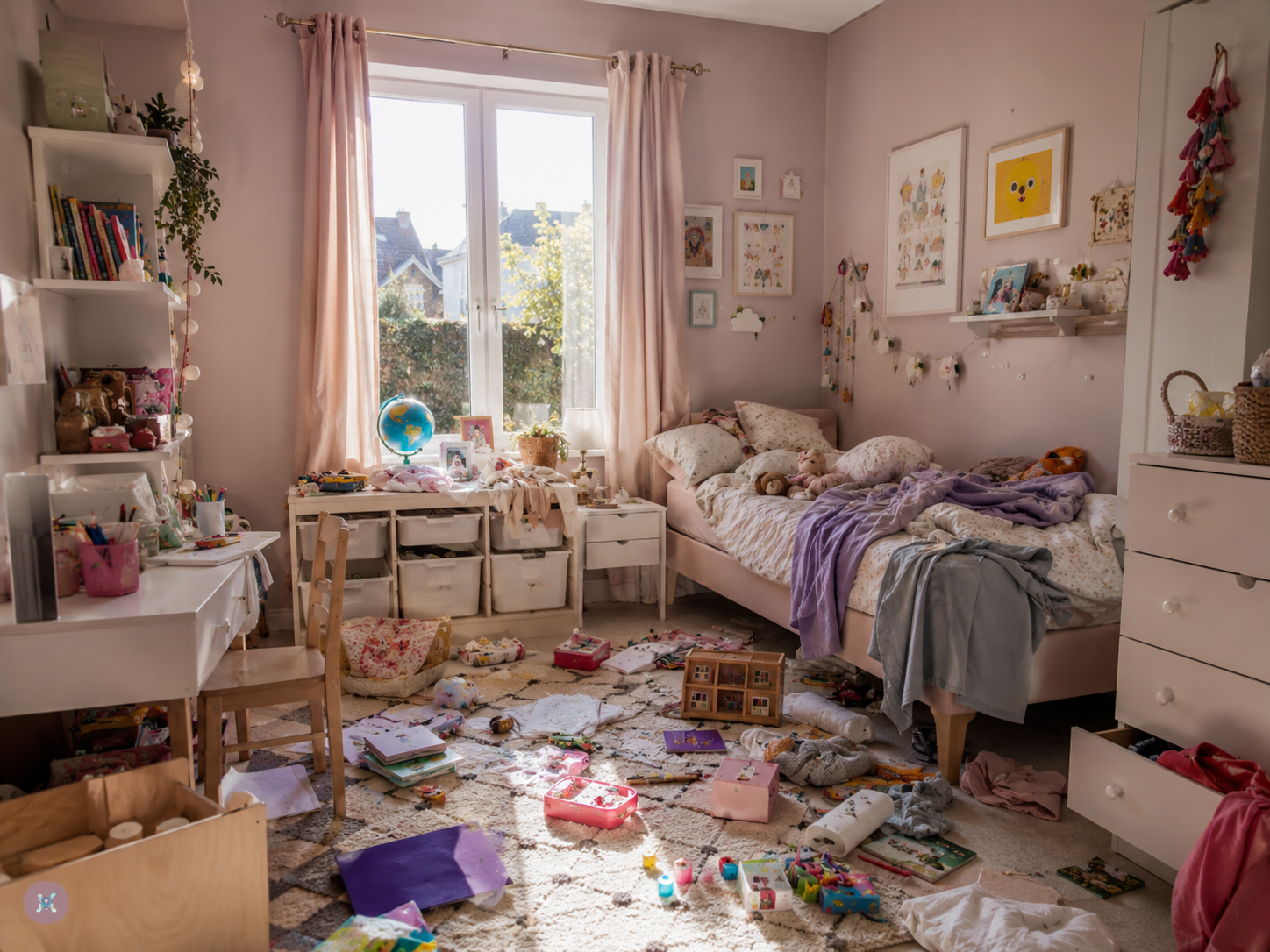 Kinderzimmer vorher