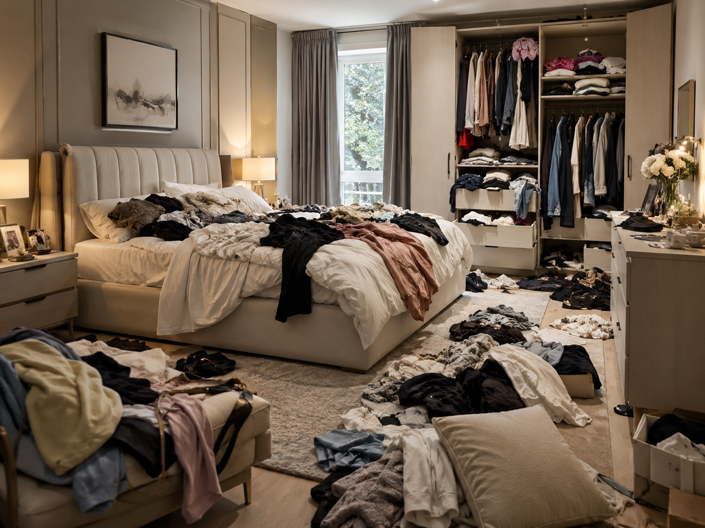 Schlafzimmer vorher